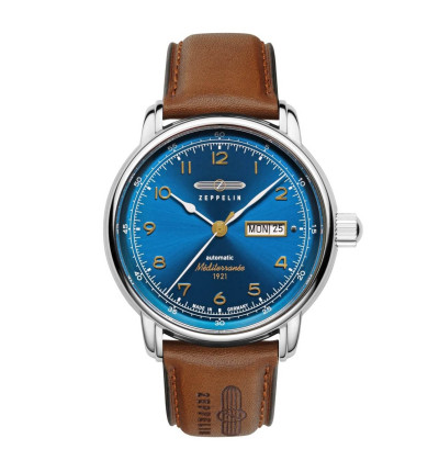 Zeppelin Uhrenarmband "Méditerranée" 9664-3, 20 mm braun