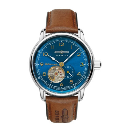 Zeppelin Uhrenarmband "Méditerranée" 9666-3, 20 mm braun