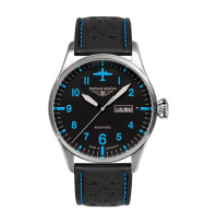 BAUHAUS Herrenuhr "Aviation Tornado" 2766-3
