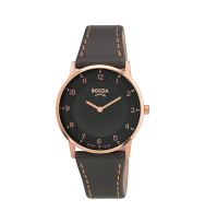 Uhrenarmband BOCCIA TITANIUM "Slim" 3254-03 | braun