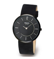 Uhrenarmband BOCCIA TITANIUM "Style" 3114-17 | schwarz