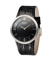 Uhrenarmband BOCCIA TITANIUM "Trend" 3161-07 schwarz