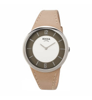 Uhrenarmband BOCCIA TITANIUM "Trend" 3161-16 beige