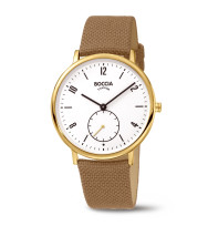 Uhrenarmband BOCCIA TITANIUM "Trend" 3350-04 | beige