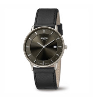 Uhrenarmband BOCCIA TITANIUM "Slim" 3607-01 | schwarz