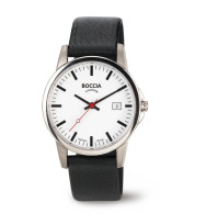 Uhrenarmband BOCCIA TITANIUM "Classic" 3625-05 | schwarz