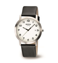 Uhrenarmband BOCCIA TITANIUM "Classic" 3618-01 | schwarz