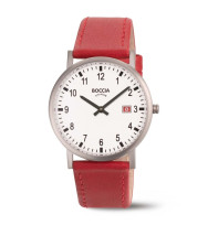 Uhrenarmband BOCCIA TITANIUM "Classic" 3662-02 | rot