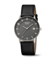 Uhrenarmband BOCCIA TITANIUM "Slim" 3607-05 | schwarz