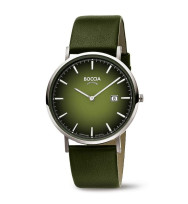 Uhrenarmband BOCCIA TITANIUM "Slim" 3648-03 | grün