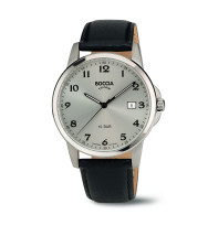 Uhrenarmband BOCCIA TITANIUM "Classic" 3633-03 | schwarz