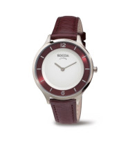 Uhrenarmband BOCCIA TITANIUM "Trend" 3249-02 | bordeaux