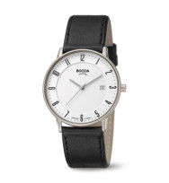 Uhrenarmband BOCCIA TITANIUM "Slim" 3607-02 | schwarz