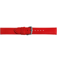 Uhrenband Rot glatt | Breite konstant