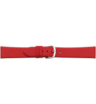 Uhrenband Dunkelrot glatt | Breite verlaufend