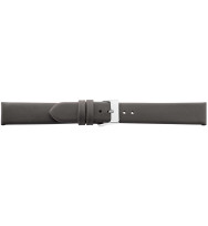 Uhrenband Grau glatt | Breite verlaufend