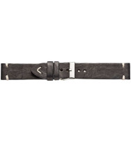 Uhrenband Schwarz glatt, Parma