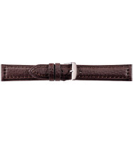 Uhrenband Braun, Soft-Bull genarbt