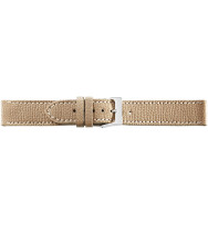 Uhrenband Taupe genarbt, Alta Moda, 3546