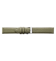 Uhrenband Lady Edition Olive genarbt | Breite konstant