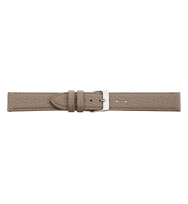 Uhrenband Lady Edition Taupe genarbt | Breite konstant