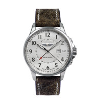 Iron Annie Ersatzarmband "Wellblech" 5840-1, 22 mm braun