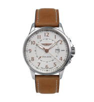 Iron Annie Ersatzarmband "Wellblech" 5840-4, 22 mm braun