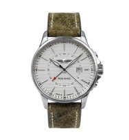 Iron Annie Ersatzarmband "Wellblech" 5842-1, 22 mm braun
