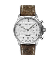 Iron Annie Ersatzarmband "Wellblech" 5876-1, 22 mm braun