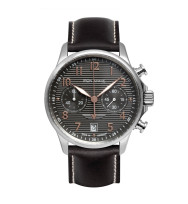 Iron Annie Ersatzarmband "Wellblech" 5876-5, 22 mm schwarz