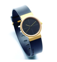 Jacob Jensen, Ersatzarmband Titanium 673, Kautschuk schwarz