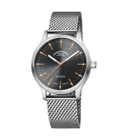 Mühle-Glashütte Ersatzarmband Panova Grau, M1-40-75-MB-2 silber