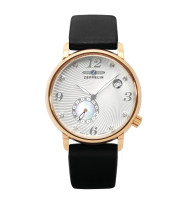 Zeppelin Ersatzarmband "Luna" 7633-5, 18 mm schwarz