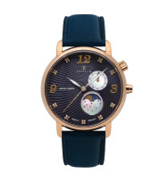 Zeppelin Ersatzarmband "Luna" 7639-3, 18 mm blau