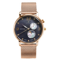Zeppelin Uhrenarmband "Luna" 7639M-3, 18 mm rosegold