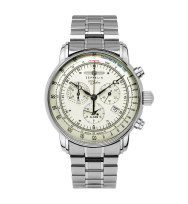 Zeppelin Uhrenarmband "100 Jahre Zeppelin" 8680MB-3, 22 mm silber