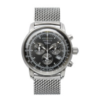 Zeppelin Uhrenarmband "100 Jahre Zeppelin" 7680M-2, 22 mm silber