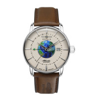 ZEPPELIN Herrenuhr "Atlantic" 8468-5, Automatik Dualtime