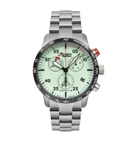 ZEPPELIN Uhrenarmband "Eurofighter" 7298M-5, 22 mm silber