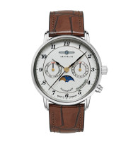 Zeppelin Ersatzarmband "Friedrichshafen" 8537-1, 18 mm braun