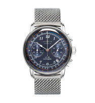 Zeppelin Uhrenarmband "LZ 126 Los Angeles" 7614M-3, 22 mm silber