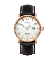Zeppelin Ersatzarmband "LZ 127 Graf Zeppelin" 7652-5, 22 mm braun