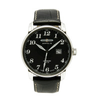 Zeppelin Ersatzarmband "LZ 127 Graf Zeppelin" 7652-2, 22 mm schwarz