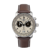 Zeppelin Ersatzarmband "LZ 127 Graf Zeppelin" 8684-5, 20 mm braun