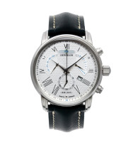 Zeppelin Ersatzarmband "LZ 127 Transatlantik" 7682-4, 22 mm schwarz