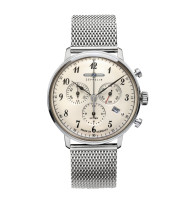 Zeppelin Uhrenarmband "LZ 129 Hindenburg" 7086M-4, 20 mm silber