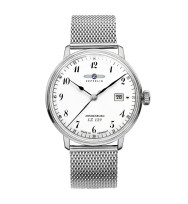 Zeppelin Uhrenarmband "LZ 129 Hindenburg" 7046M-1, 20 mm silber