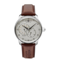 Zeppelin Uhrenarmband "New Captains Line" 8662-1, 22 mm braun