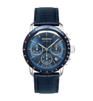Zeppelin Ersatzarmband "New York" 8878-3, 22 mm blau