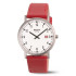 Uhrenarmband für BOCCIA TITANIUM Herrenuhr "Classic" 3662-02 | rot